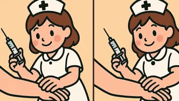 Test de inteligență | 3 diferențe în maximum 75 de secunde: Le puteți identifica pe toate?