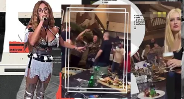 Super-paranghelie de pandemie, cu interlopi și vedete. Nepoata lui Adi de la Vâlcea și bombardiera lui Florin Călinescu au fost două dintre invitatele de marcăa