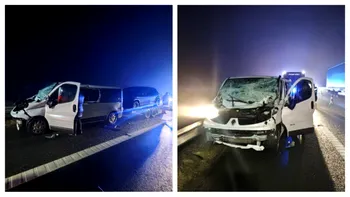 Grav accident pe A1! A fost activat Planul Roșu de intervenție