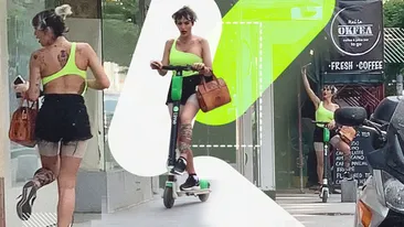 Margherita a “sustras” o trotinetă și s-a declanșat alarma. Ce reacție a avut cântăreața