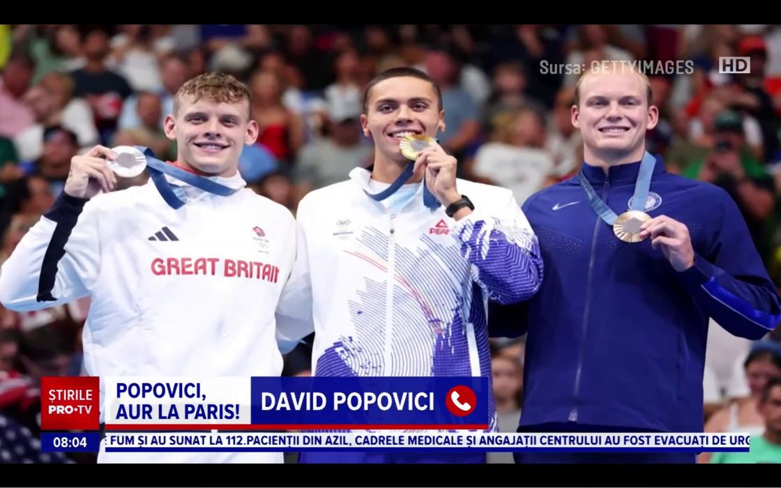 david popovici a castigat aur la jocurile olimpice