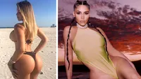 Kim Kardashian a Rusiei, declarații acide despre celebra vedetă americană! Anastasiya Kvitko a dezvăluit secretul siluetei sale