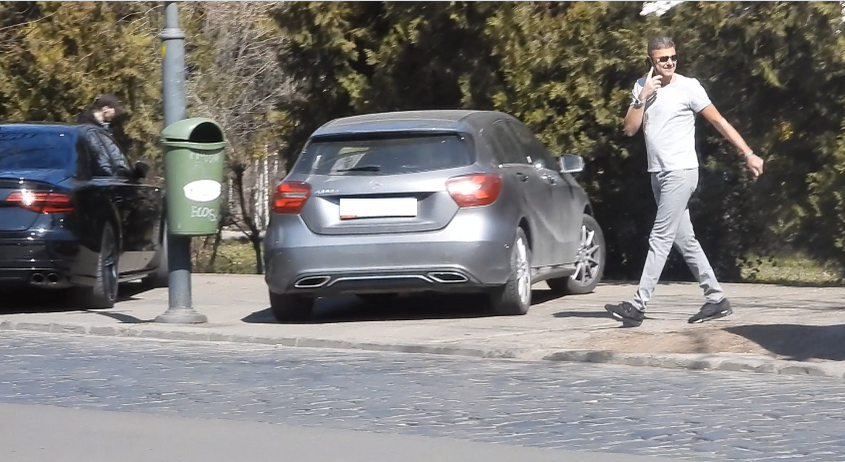 Cristian Boureanu s-a lăsat păgubaș și se îndreaptă către alt local (Foto: CANCAN.RO)