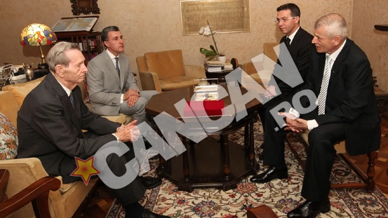 Oprescu s-a intalnit cu Regele Mihai I la Palatul Elisabeta