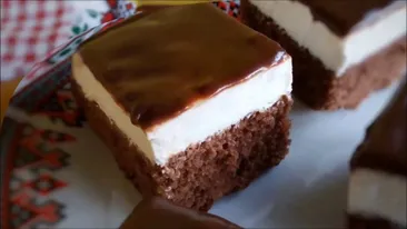 Desertul Creme-Ole. Prăjitura are atât de multă cremă încât o să ceri și a doua porție garantat!