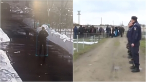 Marian Spânu, jandarmul de 40 de ani care s-a prăbușit în timp ce patrula, a fost înmormântat cu onoruri militare
