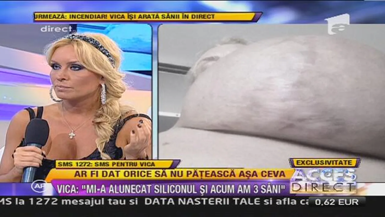 Vica Blochina a apelat la un doctor estetician de talie internaţională: I-a căzut faţa când mi-a văzut operaţia la sâni