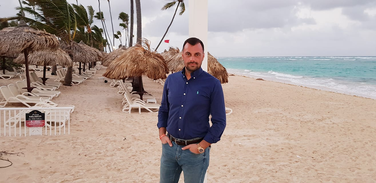 Flavius Nedea, fostul iubit al impresarei / Sursă foto: Facebook