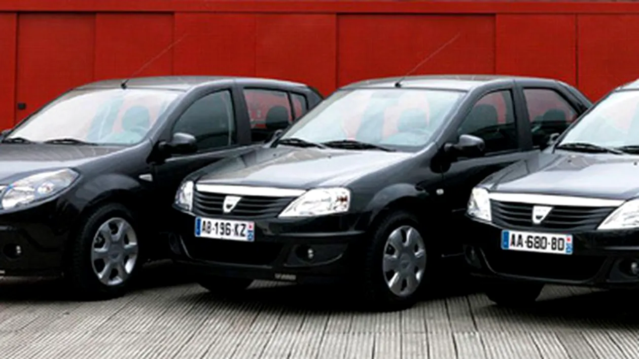 Dacia a lansat seria limitata Black Line pentru Logan, Sandero si MCV!