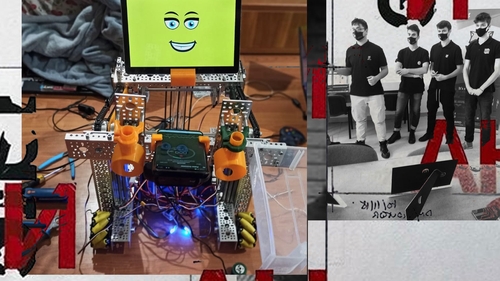 Ei sunt elevii craioveni care au creat un robot anti-COVID în 48 de ore