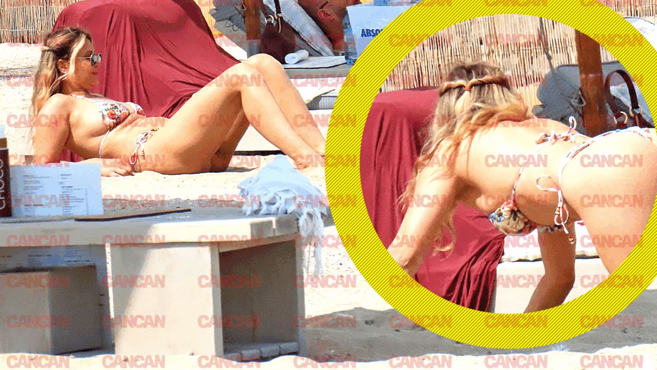 Lora, show incendiar pe plajă, la 43 de ani! Costumul de baie minuscul, poziţii provocatoare şi...