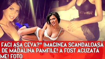 Cum sa faci asa ceva?. Imaginea scandaloasa postata de Madalina Pamfile