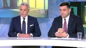 George Simion a apărut public alături de Călin Georgescu: ”Vrem să aducem în România victoria bunului simț”