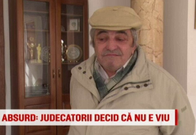 Vasluianul declarat mort a pierdut procesul de anulare a certificatului de deces, deși e în viață! Cazul lui Constantin Reliu a ajuns în presa străină
