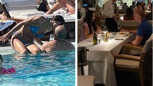 Jessie Baneș și-a sărbătorit ziua de naștere în piscină cu iubitul Andi Gușă. FOTO EXCLUSIV