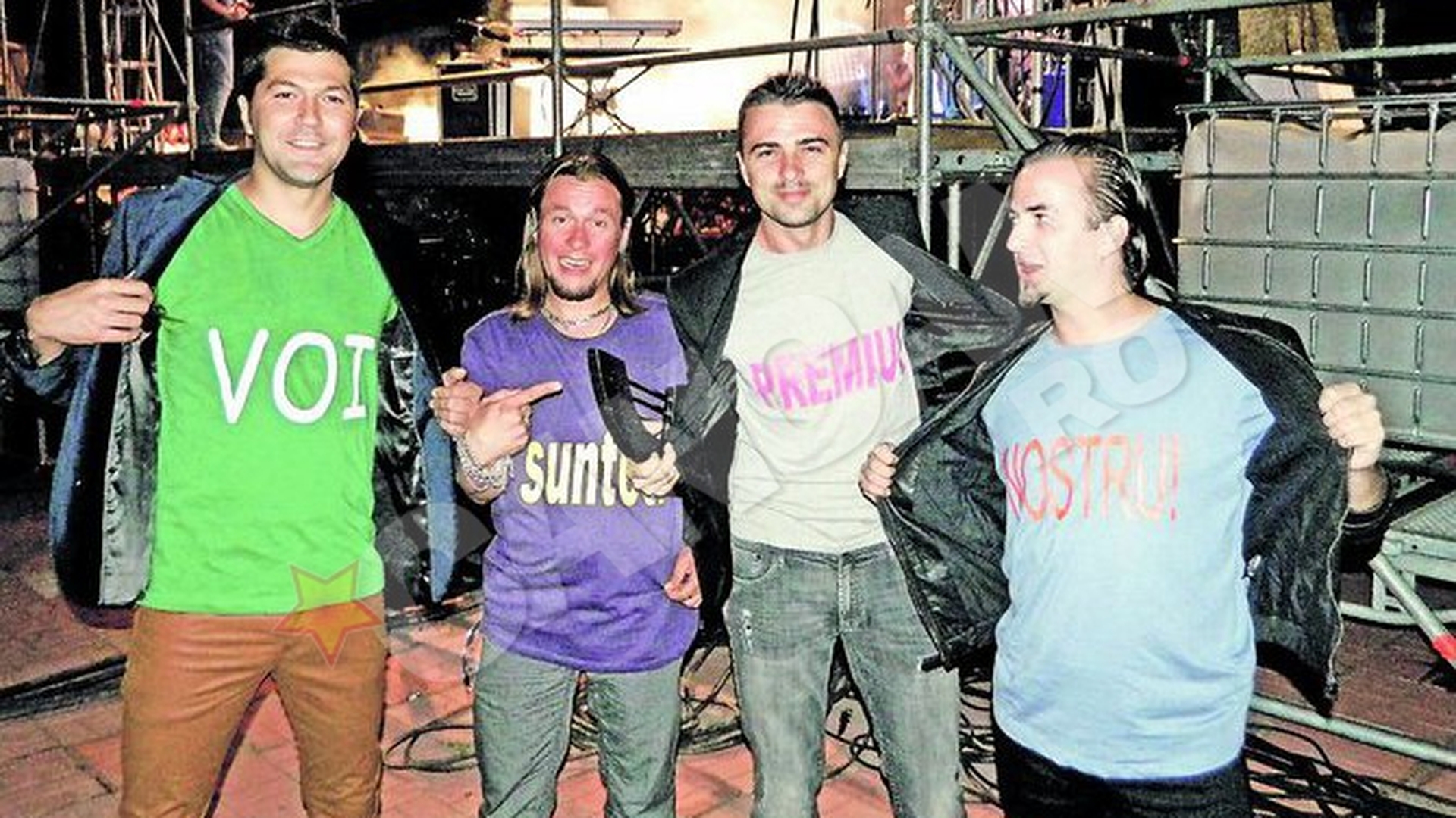 Primul scandal din showbiz in 2012! Trupa Vunk, acuzata de sabotaj
