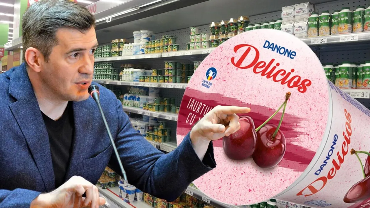 Mănânci iaurturi cu fructe de la Danone? Dragoș Pătraru a aflat din ce sunt făcute, de fapt