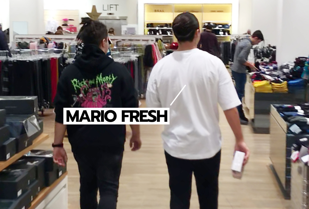 Mario Fresh, la shopping cu un amic