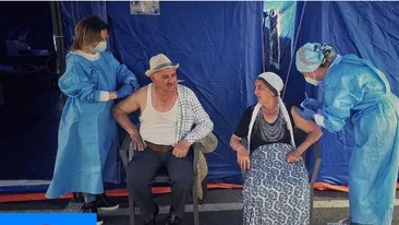 Inedit. Nea Tacu din Râmnicu Vâlcea, primul Bulibașă vaccinat împotriva COVID-19