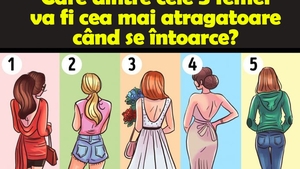 TEST IQ | Care dintre cele 5 femei va fi cea mai atrăgătoare când se întoarce?