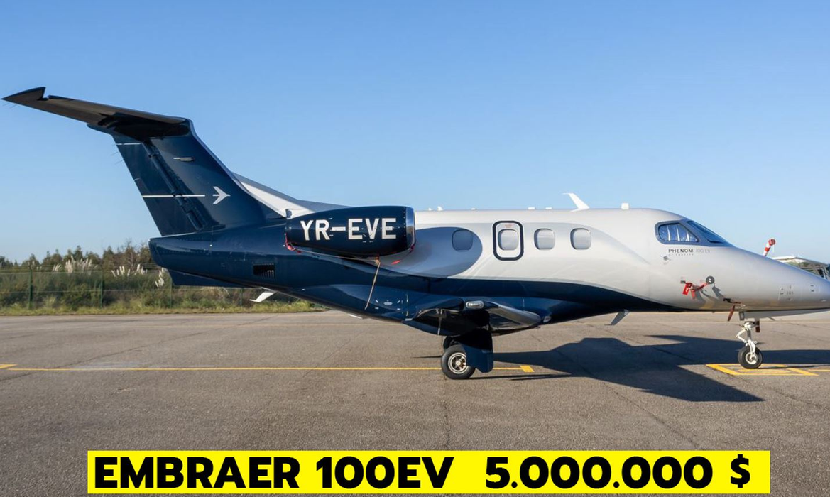 Laura Anghel și Mircea Moldovan dețin un avion, EVE, care costă 5 milioane de dolari