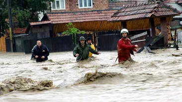 AVERTIZARE! Cod Galben de inundatii in mai multe judete din Romania!