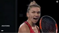 Halep a făcut scandal în tie-break: ”Taaaaaci!” Cine a enervat-o pe Simona