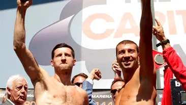 VIDEO DRAMATIC! Bute a fost facut K.O in runda a cincea de Froch. Vezi cum l-a demolat englezul pe pugilistul nostru