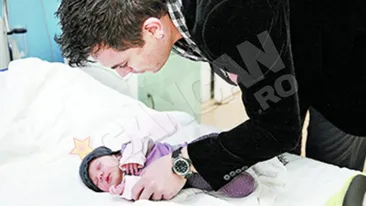 Razvan Fodor nu se dezlipeste de fiica lui