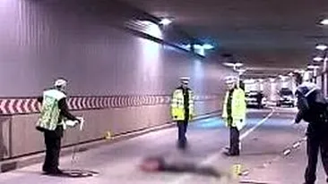 VIDEO Un tanar de 20 de ani a murit  intr-un grav accident de motocicleta petrecut in pasajul Unirea