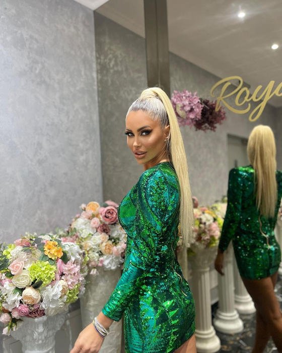 Allexys ar putea fi numită, din mai, ”blonda lui Duban” (Foto: Instagram)