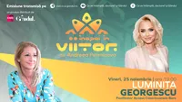 Luminița Georgescu este invitată la ,,Înapoi în viitor’’, vineri, 25 noiembrie, de la ora 19:00