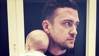 Cât de mult a crescut băieţelul lui JUSTIN TIMBERLAKE! Internauţii au fost topiţi de imaginile cu micuţul