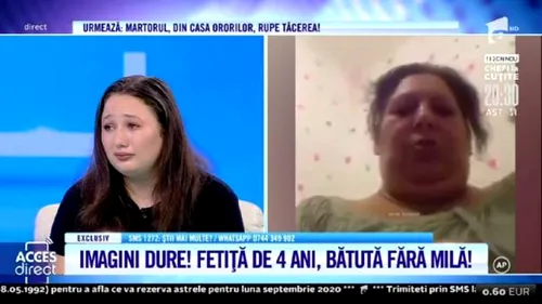 Fiica cea mare a femeii care și-a snopit fetița de 4 ani în bătaie, mărturisiri uluitoare: ”Avea o gaură în cap”