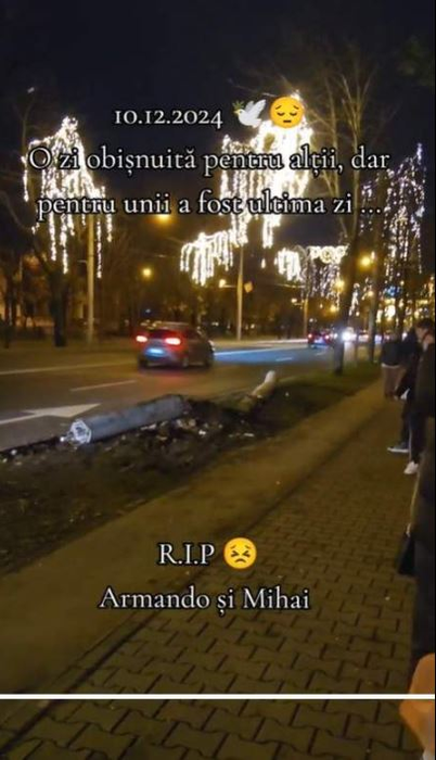 Ce a apărut la locul accidentului în care Mihai și Armando au murit. Ți se rupe sufletul!