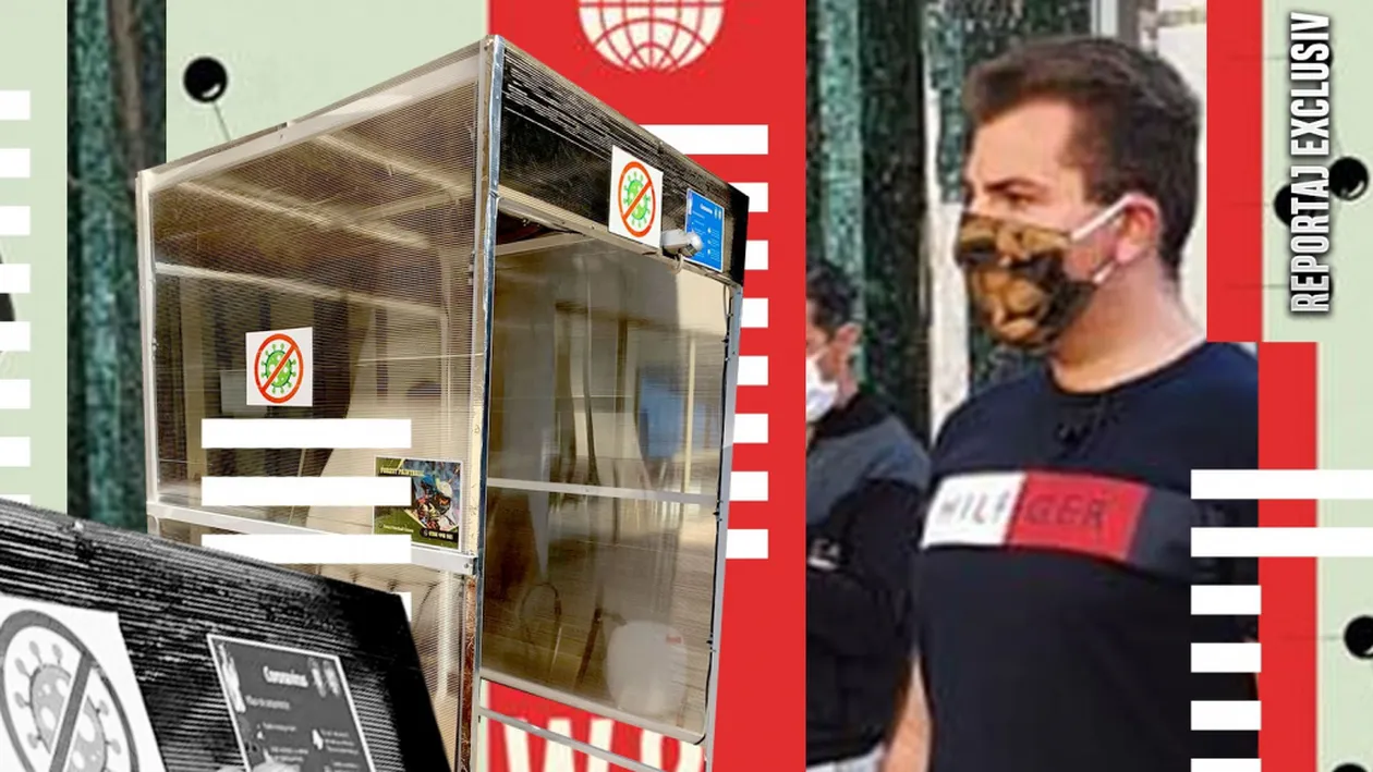 Un student craiovean a construit, din economiile lui, o poartă de dezinfectare pe care a donat-o unui spital „E mai frumos să dăruieşti, decât să...”