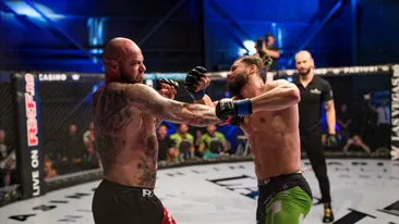 Lupte spectaculoase la RXF STAR EDITION! Giani Kiriță, primul meci din cușca de MMA