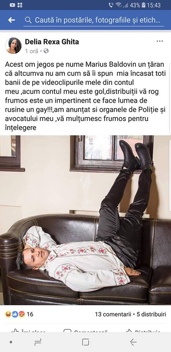 Scandal monstru între un cunoscut cântăreț și transsexualul care spune că a fost ”agățat” de Guță: ”Vreau 100.000 de lei ca să…!”