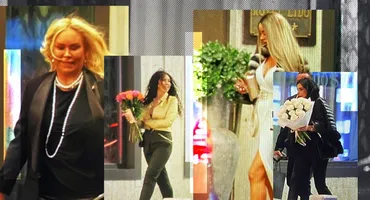 IMAGINI EXCLUSIVE. Pelerinajul fetelor de oraș la ziua Biancăi Drăgușanu! Ce se întâmplă acum în spatele draperiilor trase