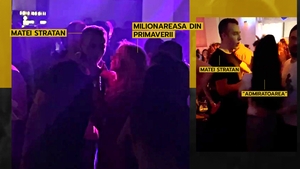 I-a alungat admiratoarea și a sărit pe el! Matei Stratan nu mai are scăpare! ”Milionăreasa” a continuat telenovela în Loft