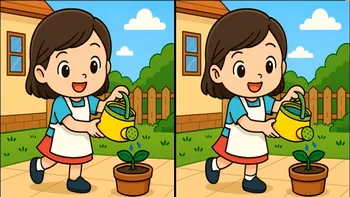 Test de logică | Găsiți toate cele 3 diferențe dintre aceste două fete. Geniile izbutesc sub 1 minut