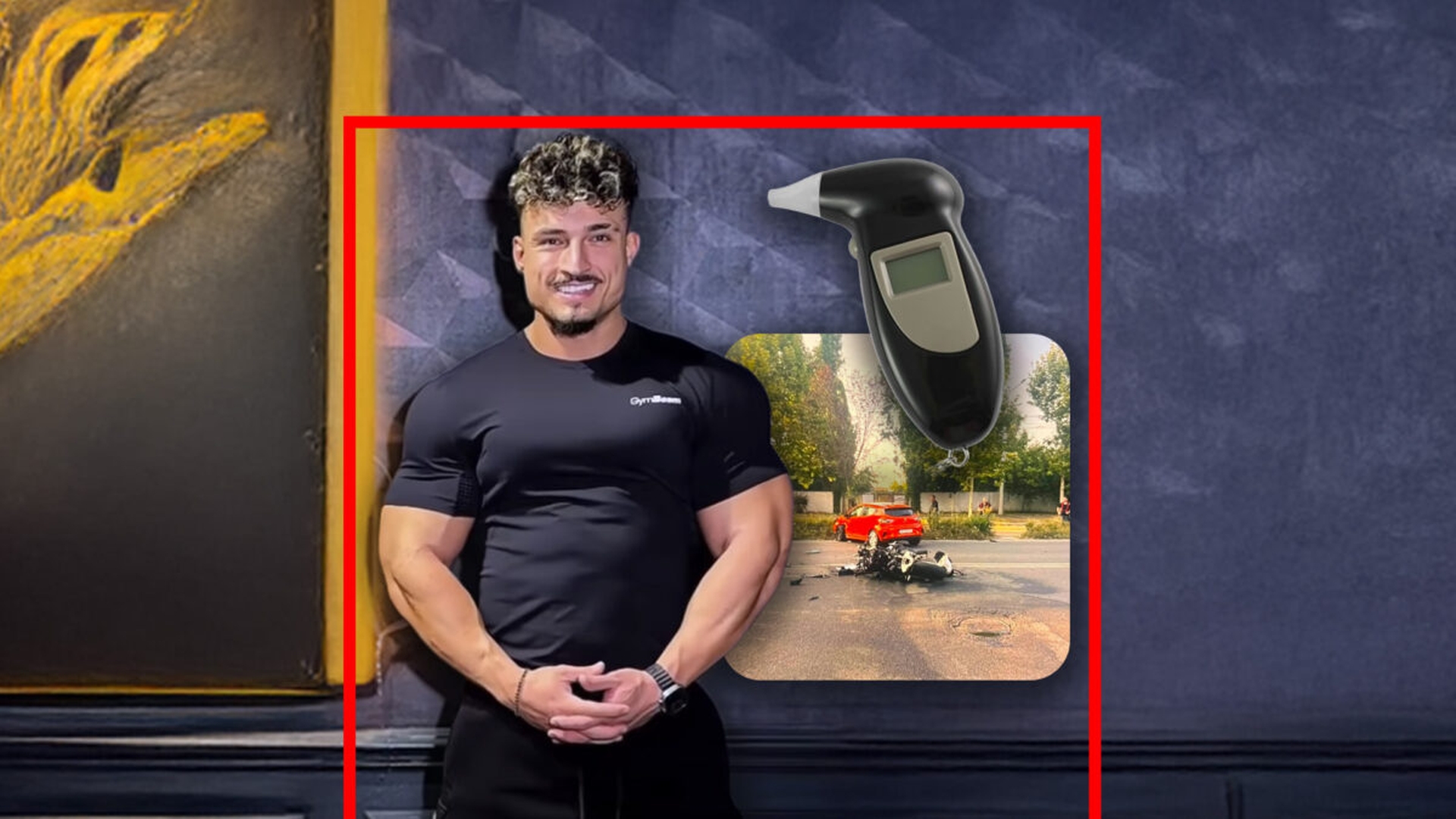 Poliția Română, primele informații oficiale despre accidentul grav în care a fost implicat influencerul Andrei Bordeianu