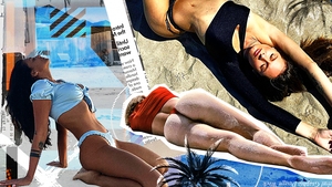 Top 30 sexy-vedete „prinse” în „buza” mării sau pe marginea piscinei