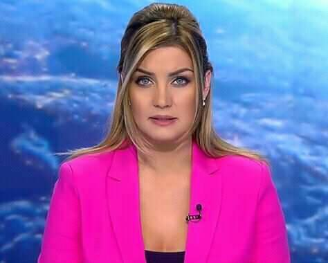 Monica Dascălu, gazda știrilor PRO TV de la ora 17.00  /  Sursă foto: Facebook