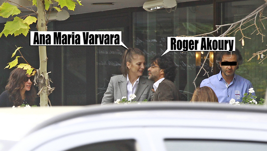 Roger El Akoury ia masa alături de Ana Maria Varvara