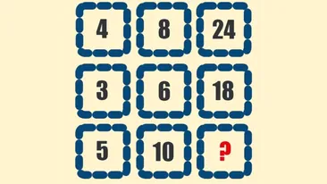 Test de inteligență | Identificați numărul lipsă din această imagine!