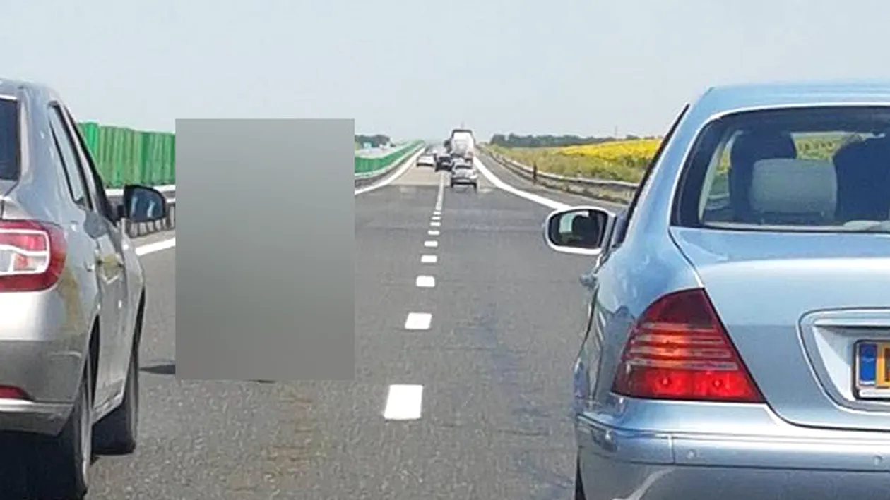 E incredibil ce a apărut acum pe Autostrada Soarelui! Aşa ceva nu se întâmplă într-o ţară civilizată. Toţi şoferii au rămas mască