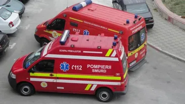 O tanara din Bistrita a supravietuit miraculos, dupa ce a cazut de la etajul 4 al unui bloc