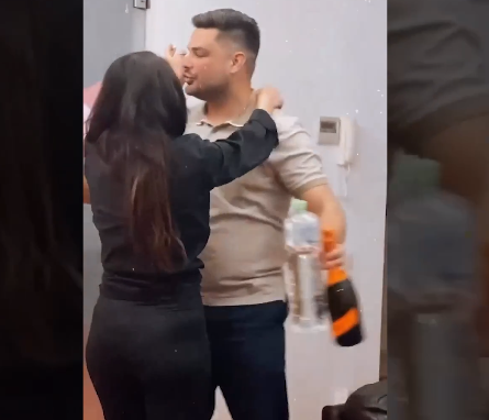 Burada și-a surprins iubita cu flori și șampanie de ziua ei de naștere