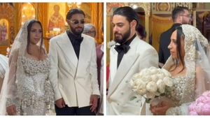 Cum arată cea de-a doua rochie de mireasă a soției lui Dani Stoian. Toți au admirat-o îndelung!